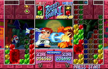 Super Puzzle Fighter II Turbo Screenshot 1